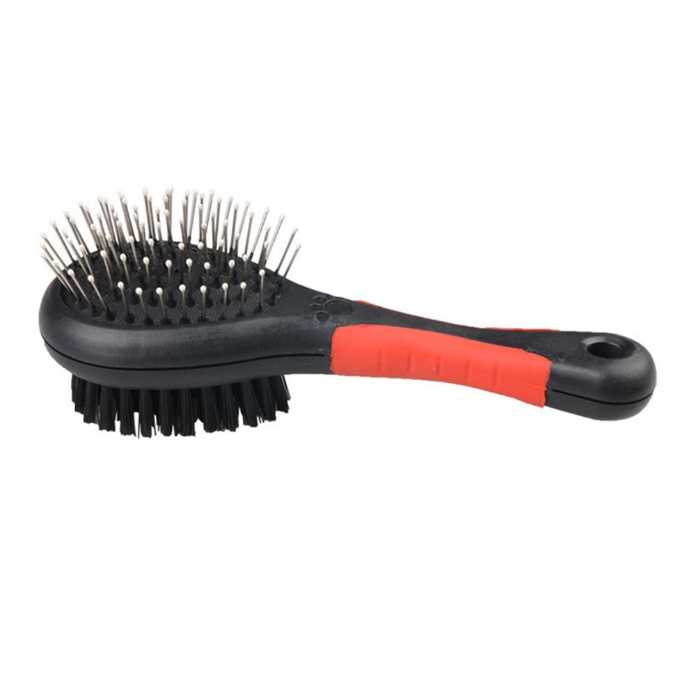 Pet Bath Massage Brush Gentle Double-sided Hair Convenience Brush - foxberryparkproducts