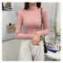 Women Turtleneck Sweaters Autumn Winter Korean Slim Pullover Women Basic Tops Casual Soft Knit Sweater Soft Warm Jumper - foxberryparkproducts
