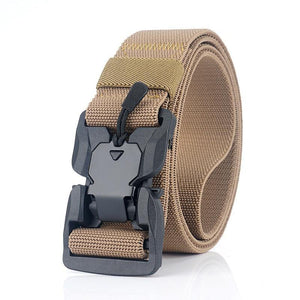 Official Genuine Tactical Belt Quick Release Magnetic Buckle Military Belt - foxberryparkproducts