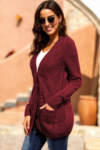 Buttons Closure Cardigan - foxberryparkproducts
