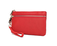 Load image into Gallery viewer, Shari Genuine Leather Women’s Fashion Wristlet - foxberryparkproducts
