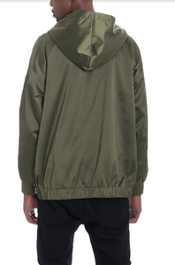 HOODIE SATIN BOMBER - foxberryparkproducts
