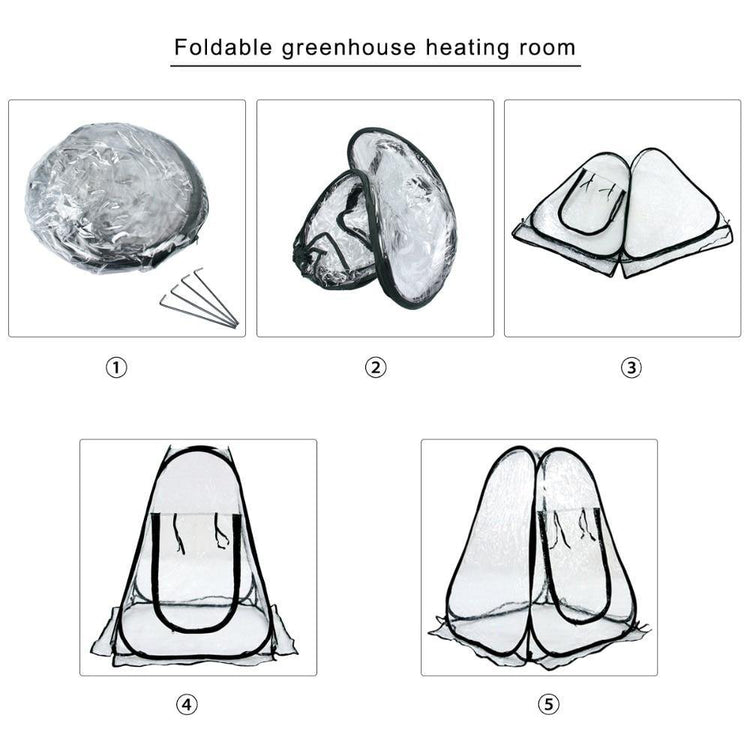 PVC Mini Greenhouse Growing Tent - foxberryparkproducts