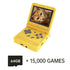 POWKIDDY v90 Black Version 3-Inch IPS Screen Flip Handheld Console Open System Game Console - foxberryparkproducts