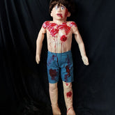 Latex Scary Corpse 160 Size Plus Size Halloween Decoration Decorative tricky simulation skeleton mummy - foxberryparkproducts