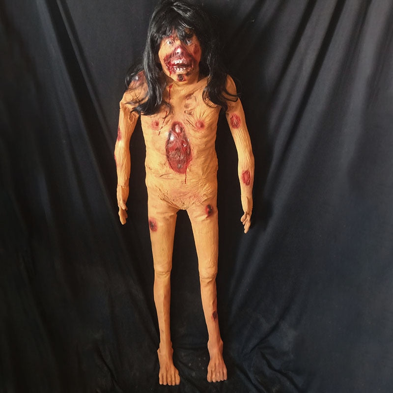 Latex Scary Corpse 160 Size Plus Size Halloween Decoration Decorative tricky simulation skeleton mummy - foxberryparkproducts