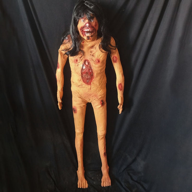 Latex Scary Corpse 160 Size Plus Size Halloween Decoration Decorative tricky simulation skeleton mummy - foxberryparkproducts