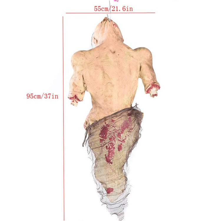 Latex Scary Corpse 160 Size Plus Size Halloween Decoration Decorative tricky simulation skeleton mummy - foxberryparkproducts