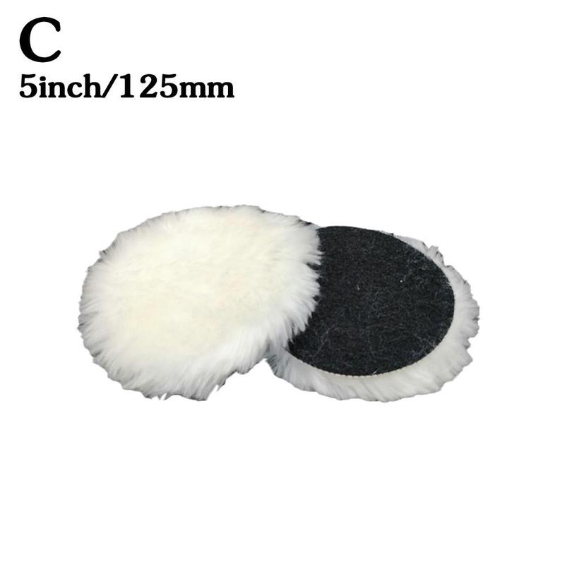 Universal Car Polish Pad 3/4inch For M10/M14 Soft Wool Machine Waxing Polisher