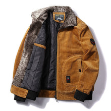 Load image into Gallery viewer, Mens Warm Winter Corduroy Jackets
