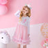 VIKITA Girls Princess Dress Unicorn Sequins Long Sleeve Autumn Dress Kids Birthday Party Wedding Tulle Dresses Children Clothing - foxberryparkproducts