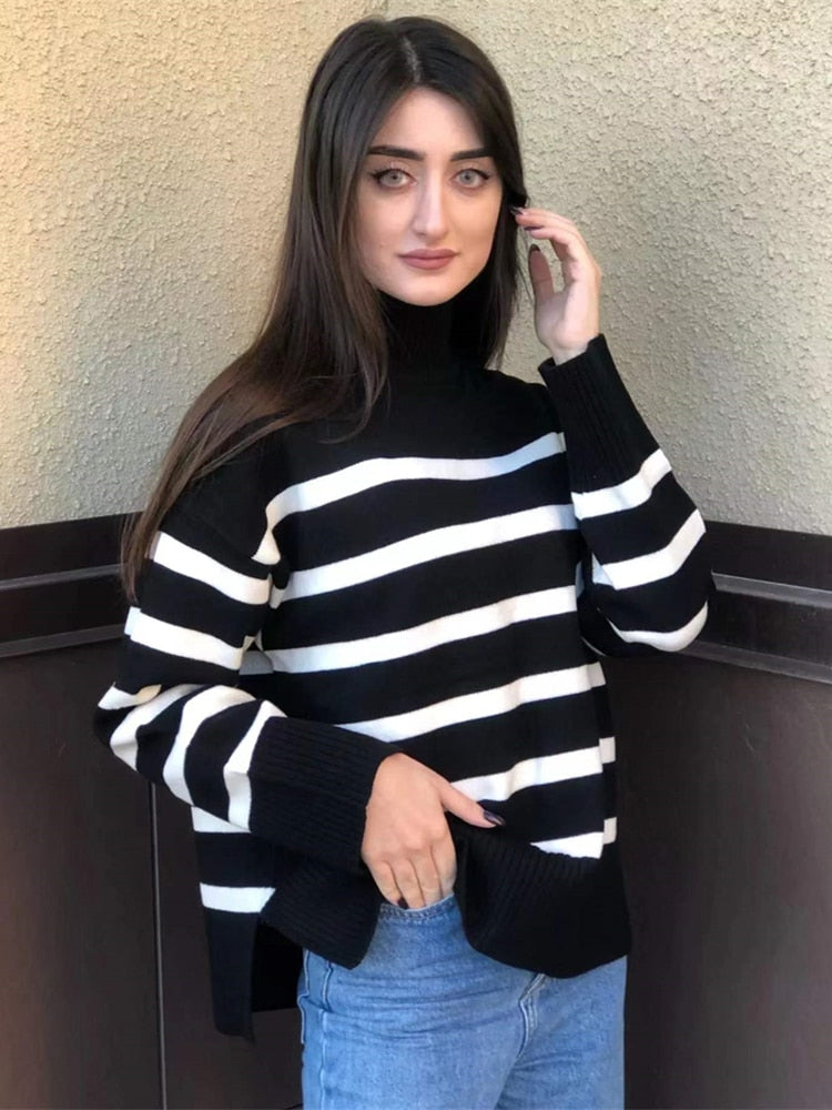 Ladies Elegant Autumn Winter Sweater - foxberryparkproducts