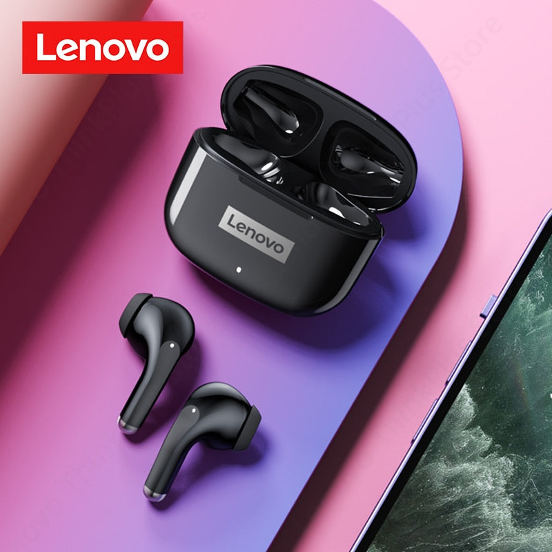 Original Lenovo LP40 Pro TWS Earphones Wireless Bluetooth 5.1 Sport Noise Reduction Headphones Touch Control 250mAH 2022 New - foxberryparkproducts
