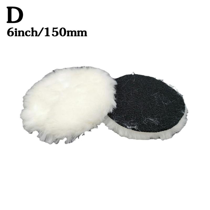 Universal Car Polish Pad 3/4inch For M10/M14 Soft Wool Machine Waxing Polisher