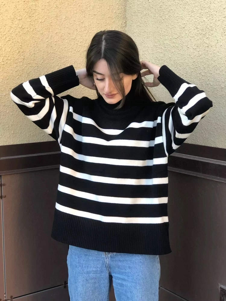 Ladies Elegant Autumn Winter Sweater - foxberryparkproducts
