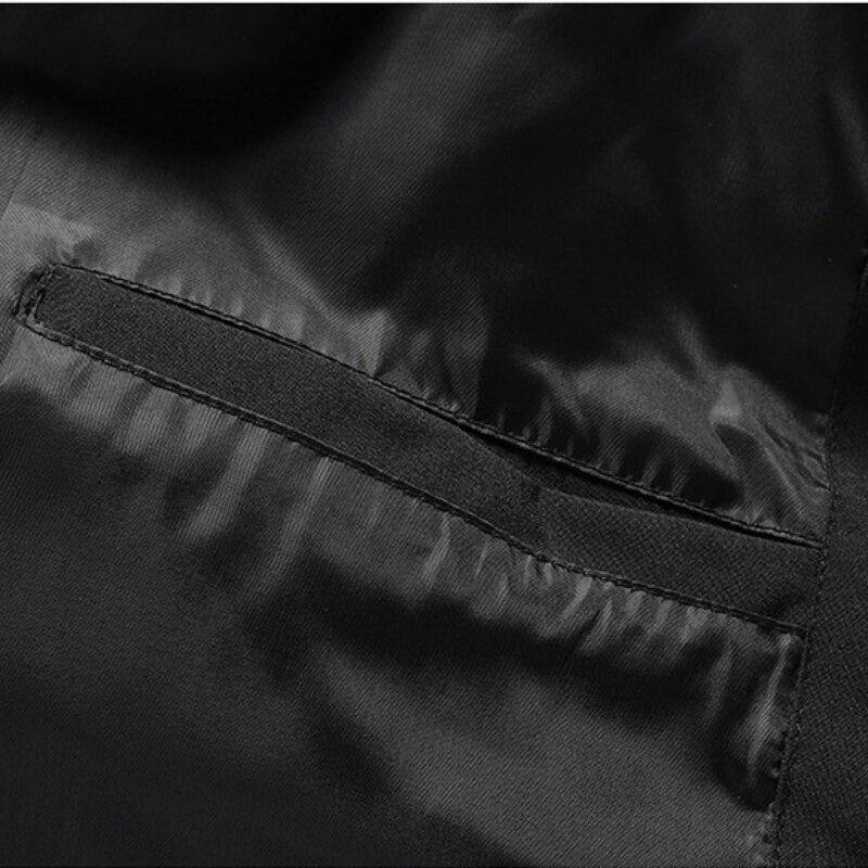 New Fashion Men's Solid Parkas Jackets - foxberryparkproducts