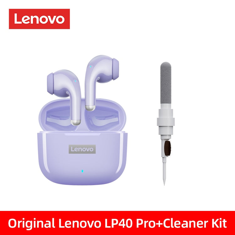 Original Lenovo LP40 Pro TWS Earphones Wireless Bluetooth 5.1 Sport Noise Reduction Headphones Touch Control 250mAH 2022 New - foxberryparkproducts