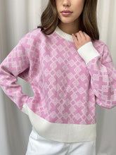 Women Sweater Elegant Pullover Green Striped Knitted Women&