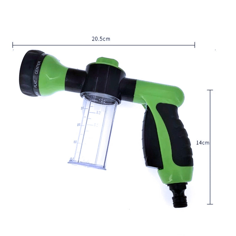 Portable Auto Foam Lance Water Gun High Pressure 3 Grade Nozzle Jet Car Washer - foxberryparkproducts