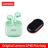 Original Lenovo LP40 Pro TWS Earphones Wireless Bluetooth 5.1 Sport Noise Reduction Headphones Touch Control 250mAH 2022 New - foxberryparkproducts