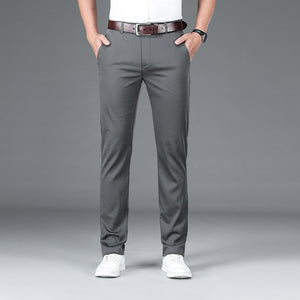 Autumn Lyocell Mens Pants Business Trousers