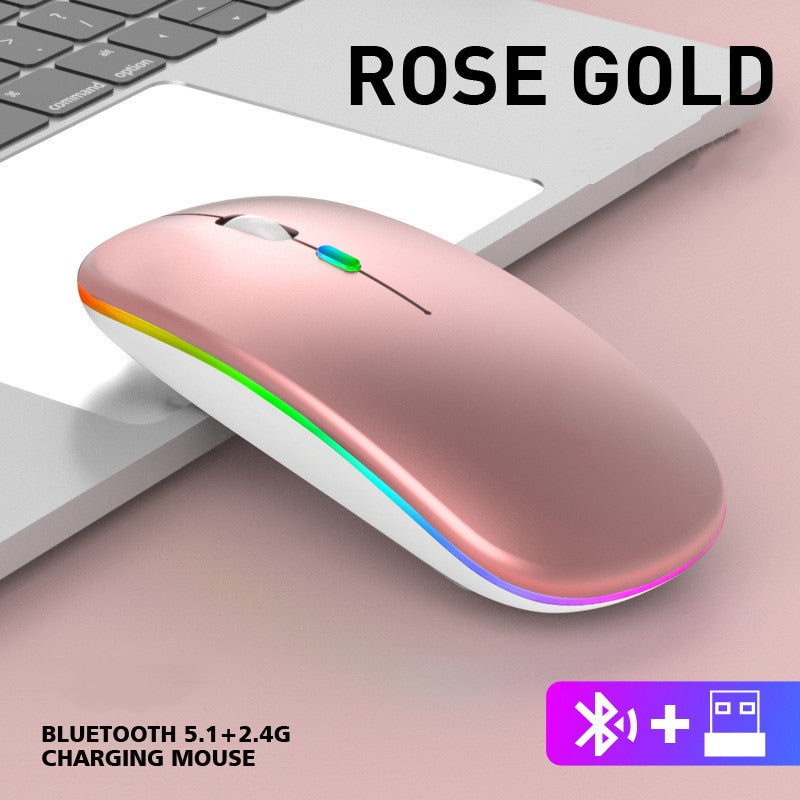 Tablet Phone Computer Bluetooth Wireless Mouse