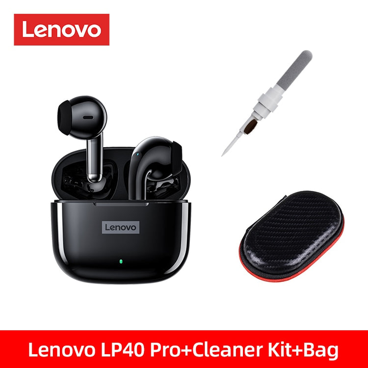Original Lenovo LP40 Pro TWS Earphones Wireless Bluetooth 5.1 Sport Noise Reduction Headphones Touch Control 250mAH 2022 New - foxberryparkproducts