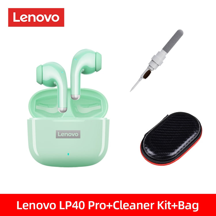 Original Lenovo LP40 Pro TWS Earphones Wireless Bluetooth 5.1 Sport Noise Reduction Headphones Touch Control 250mAH 2022 New - foxberryparkproducts