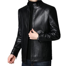 Load image into Gallery viewer, Crocodile brand Vintage Leather Jacket
