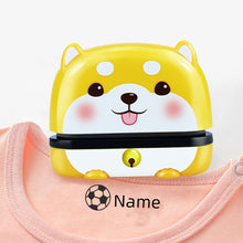 Load image into Gallery viewer, owl panda custom-made Name Stamp for children&#39;s Clothes
