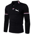 Men's Polo Shirts Sportswear Casual Long Sleeve Tops - foxberryparkproducts