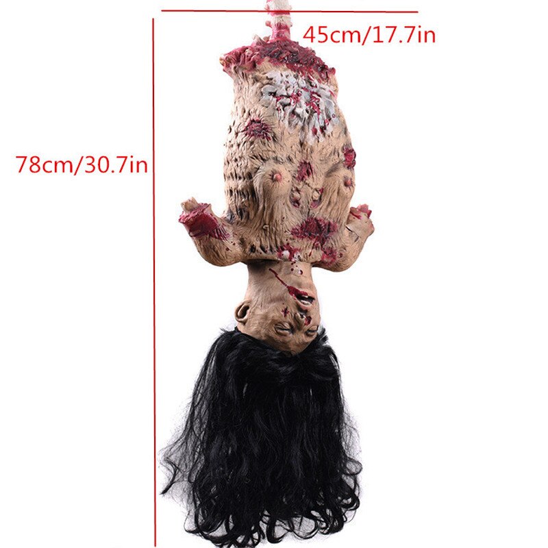Latex Scary Corpse 160 Size Plus Size Halloween Decoration Decorative tricky simulation skeleton mummy - foxberryparkproducts