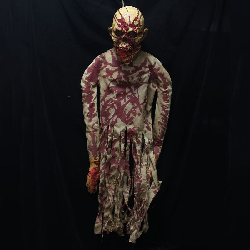 Latex Scary Corpse 160 Size Plus Size Halloween Decoration Decorative tricky simulation skeleton mummy - foxberryparkproducts