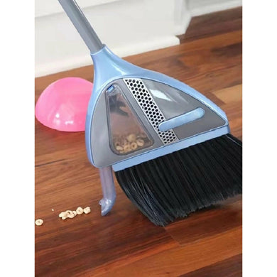 2-in-1 Cordless Sweeper Built -in Vacuum Broom Floor Vacuum Cleaner - foxberryparkproducts