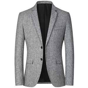 New Blazers Men Brand Jacket Fashion Slim Casual Coats