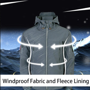 2023 Autumn Waterproof Sets Winter Men&#39;s Jacket 2 Piece Set Thermal Jacket