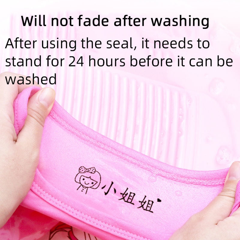 owl panda custom-made Name Stamp for children's Clothes