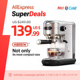 HiBREW Coffee Maker Cafetera Capuccino - foxberryparkproducts