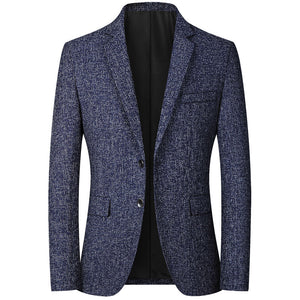 New Blazers Men Brand Jacket Fashion Slim Casual Coats