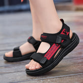 2022 Summer Children Shoes Brand Velcro Toddler Boys Sandals Girls Comfortable Sport Mesh Baby Beach Soft Sandals Shoes - foxberryparkproducts