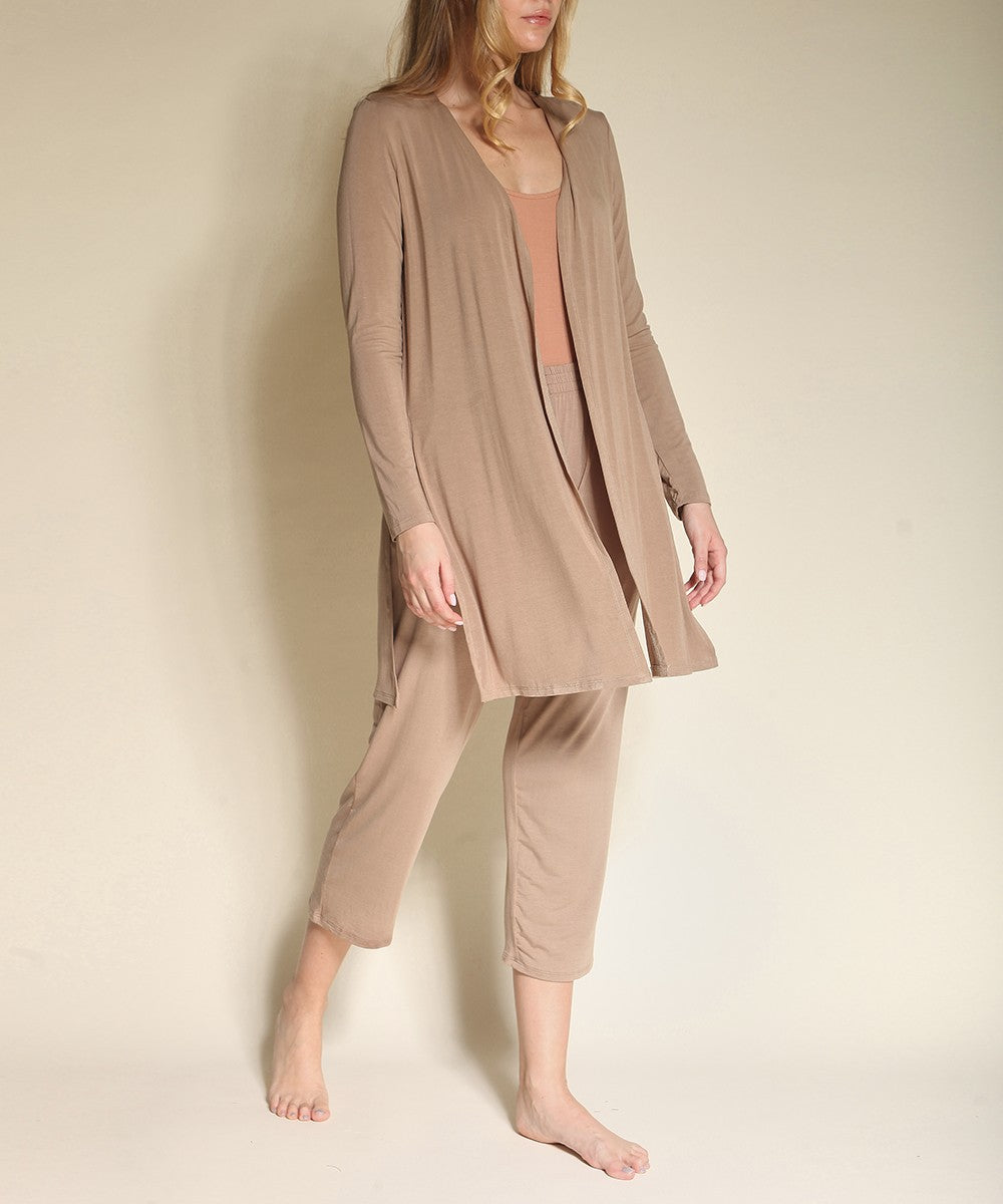 BAMBOO LONG CARDIGAN - foxberryparkproducts