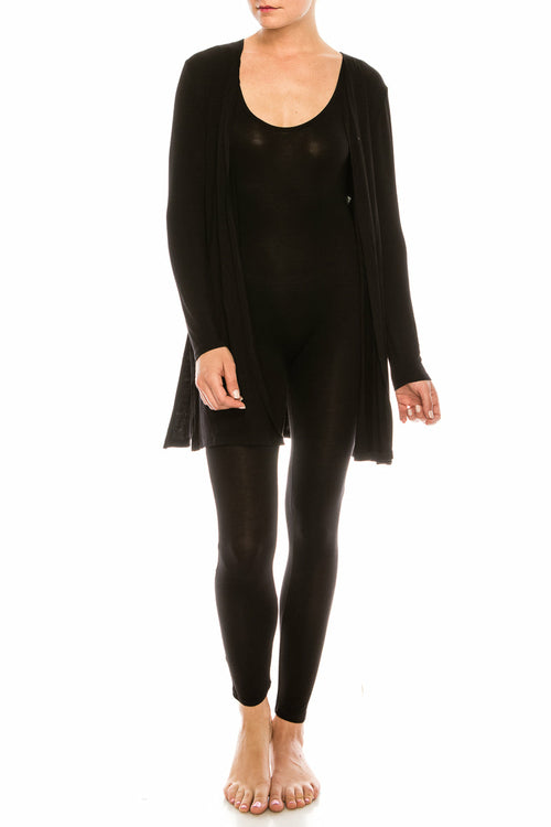 BAMBOO LONG CARDIGAN - foxberryparkproducts