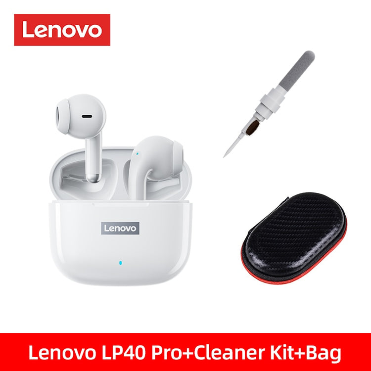 Original Lenovo LP40 Pro TWS Earphones Wireless Bluetooth 5.1 Sport Noise Reduction Headphones Touch Control 250mAH 2022 New - foxberryparkproducts