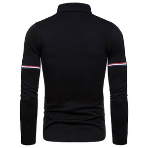 Men's Polo Shirts Sportswear Casual Long Sleeve Tops - foxberryparkproducts