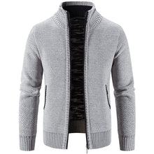 Load image into Gallery viewer, Mens Sweaters Autumn Winter New Wool Keeps Warm Zipper Cardigan

