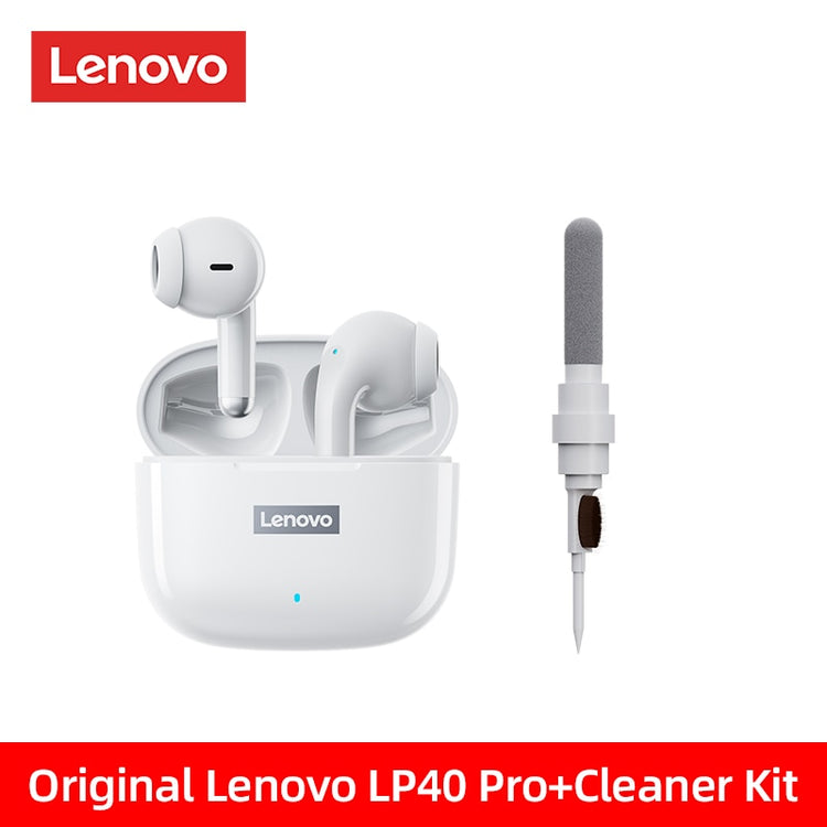 Original Lenovo LP40 Pro TWS Earphones Wireless Bluetooth 5.1 Sport Noise Reduction Headphones Touch Control 250mAH 2022 New - foxberryparkproducts