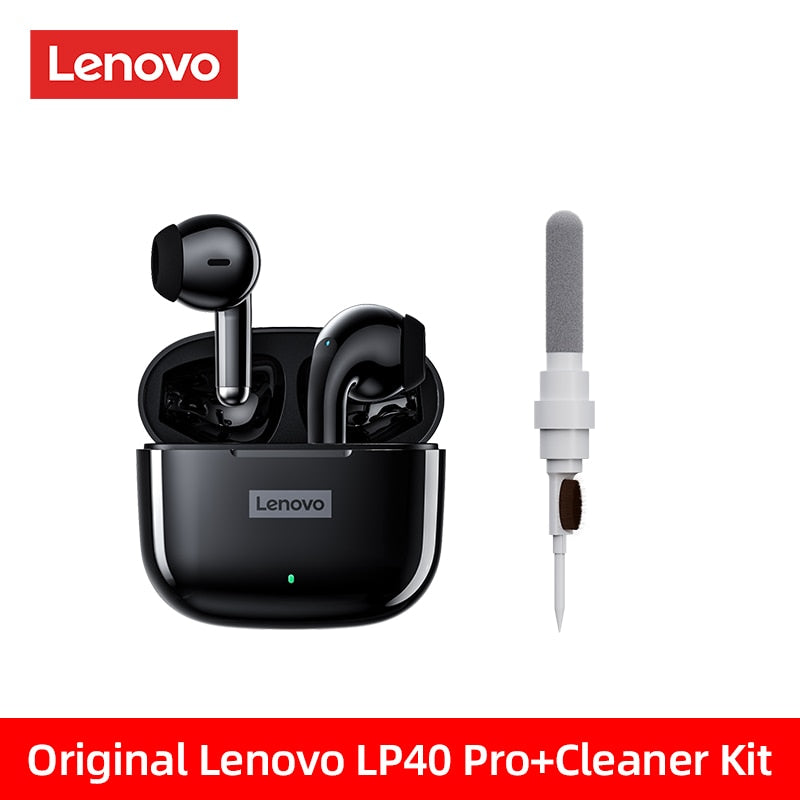 Original Lenovo LP40 Pro TWS Earphones Wireless Bluetooth 5.1 Sport Noise Reduction Headphones Touch Control 250mAH 2022 New - foxberryparkproducts