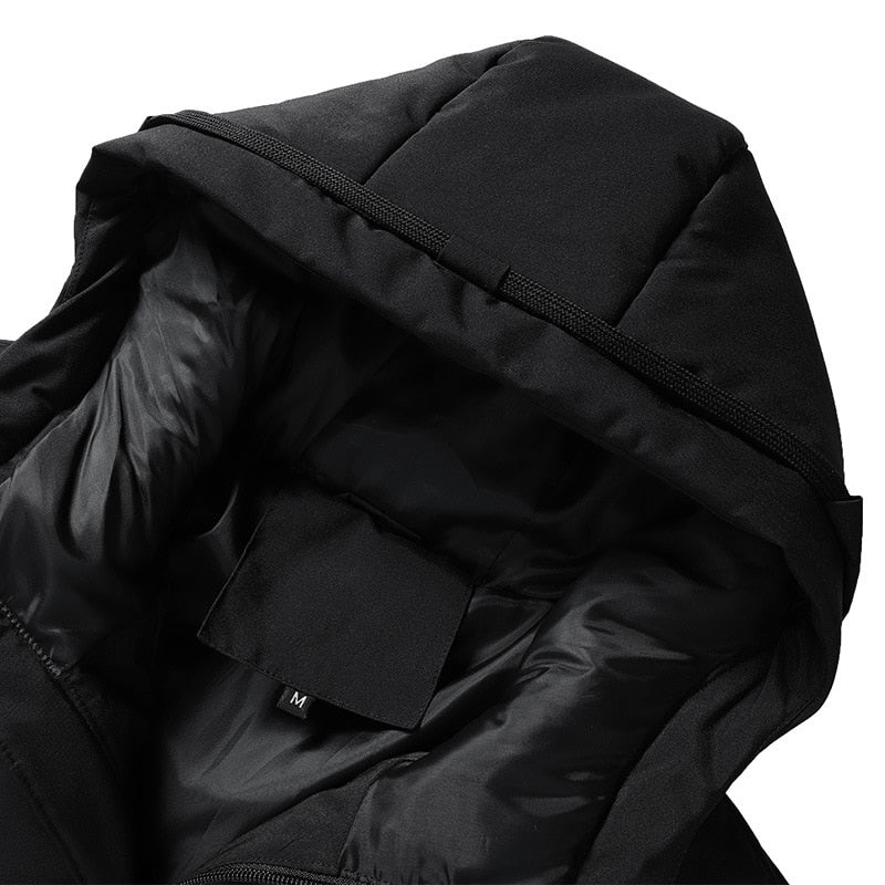 New Fashion Men's Solid Parkas Jackets - foxberryparkproducts