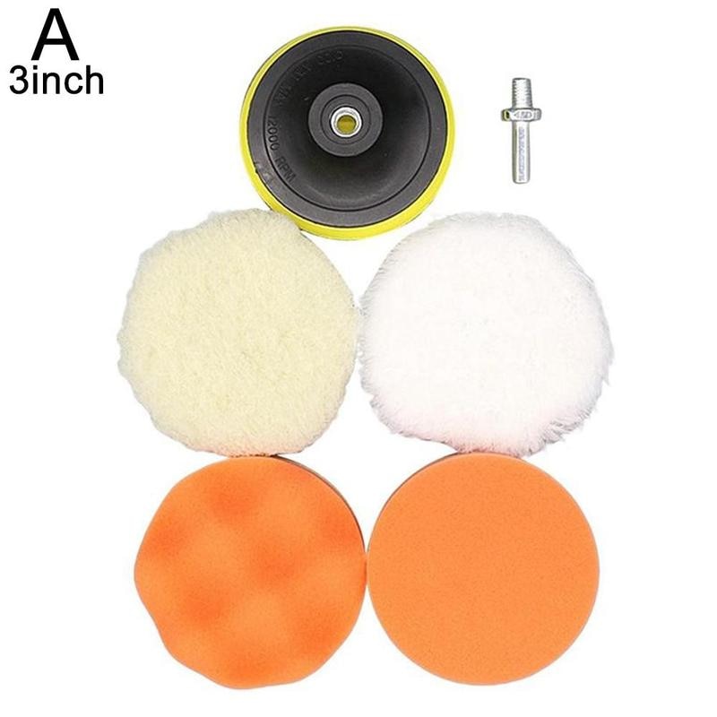 Universal Car Polish Pad 3/4inch For M10/M14 Soft Wool Machine Waxing Polisher