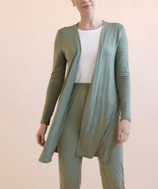 BAMBOO LONG CARDIGAN - foxberryparkproducts